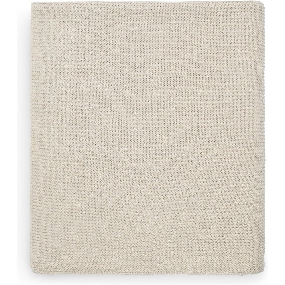 Deken Wieg 75x100cm - Basic Knit Nougat