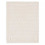 Deken Wieg 75x100cm Grain Knit oatmeal/velvet