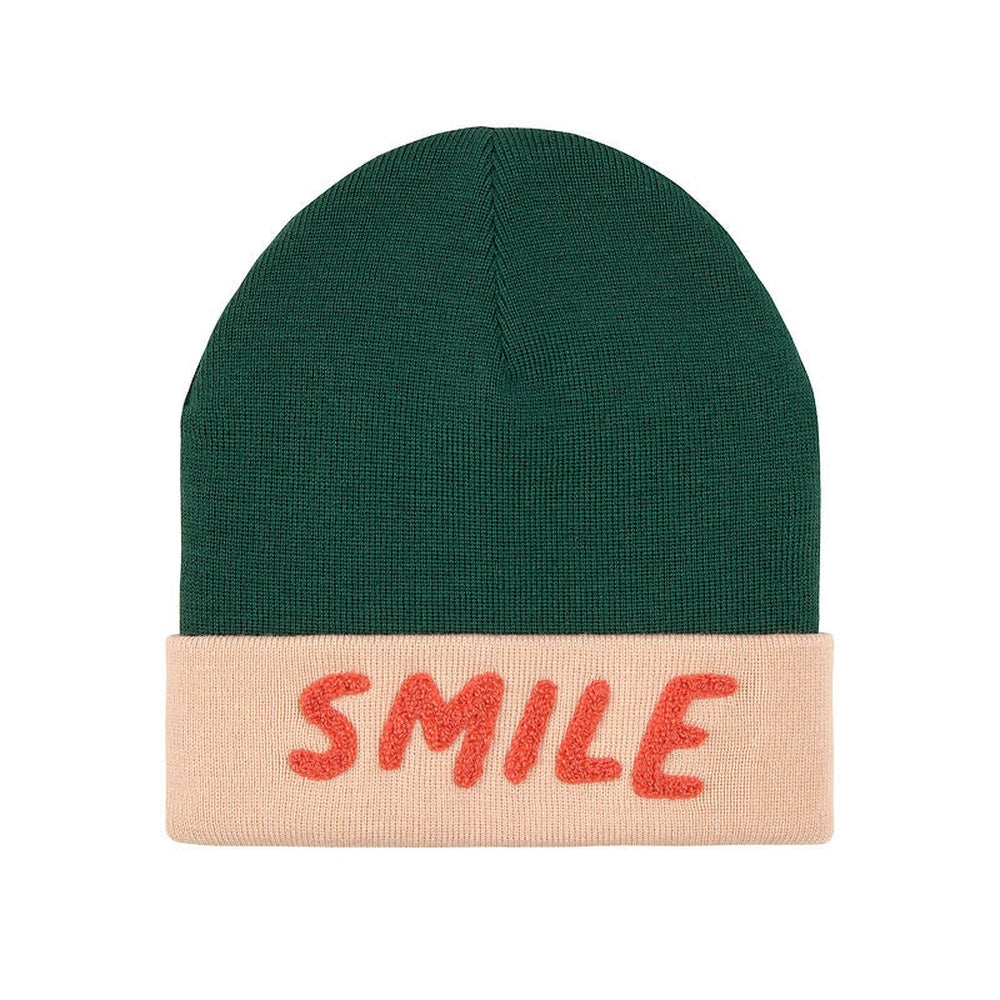 Lässig Beanie Muts Little Gang Smile - Ocean Green / Light Rose