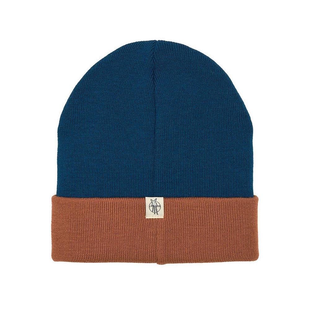 Lässig Beanie Muts Little Gang Run - Brown / Blue