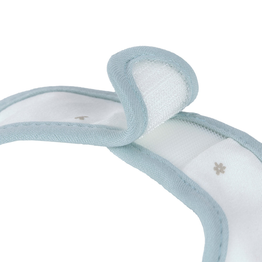 Lässig Set Van 3 GOTS Newborn Slabbetjes - Floral