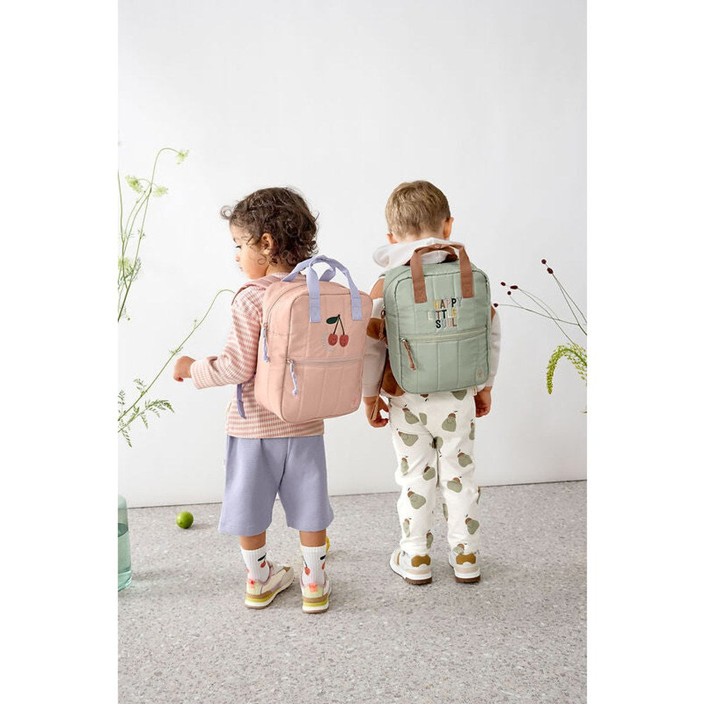 Lässig Rugzakje Mini Square Backpack Little Gang - Light Khaki