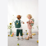 Lässig Rugzakje Mini Square Backpack Little Gang - Lemon Dark Green