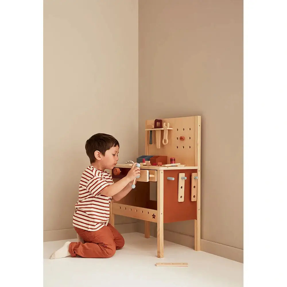 Kid's Concept Houten Werkbank| Houten speelgoed