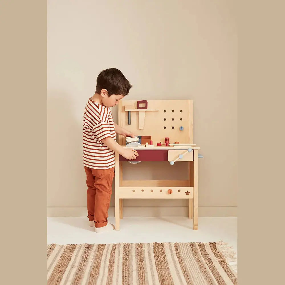 Kid's Concept Houten Werkbank| Houten speelgoed