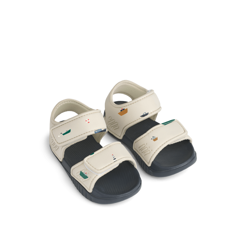Liewood Blumer Bedrukte Sandalen Voor Kinderen - Sailing / Sandy