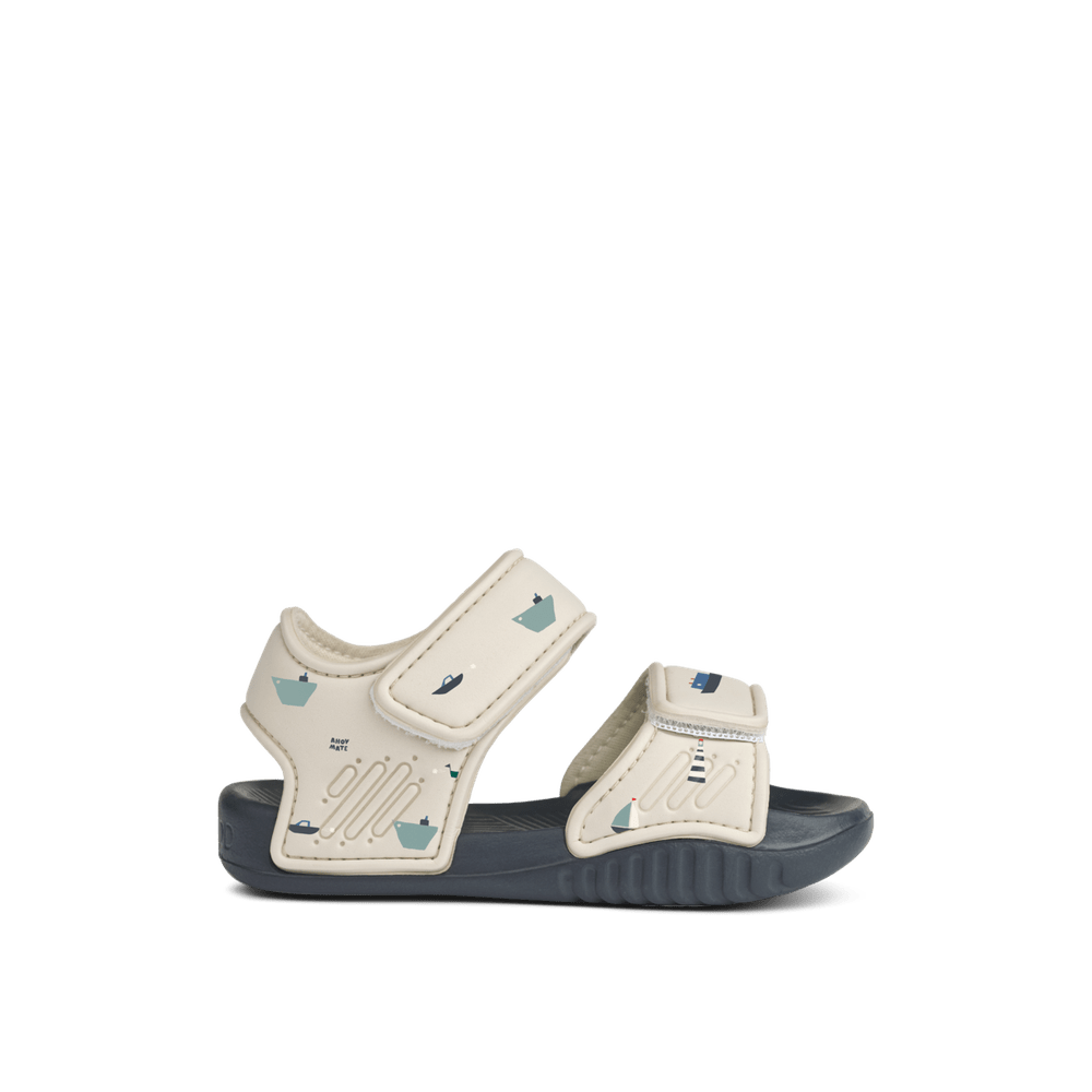 Liewood Blumer Bedrukte Sandalen Voor Kinderen - Sailing / Sandy