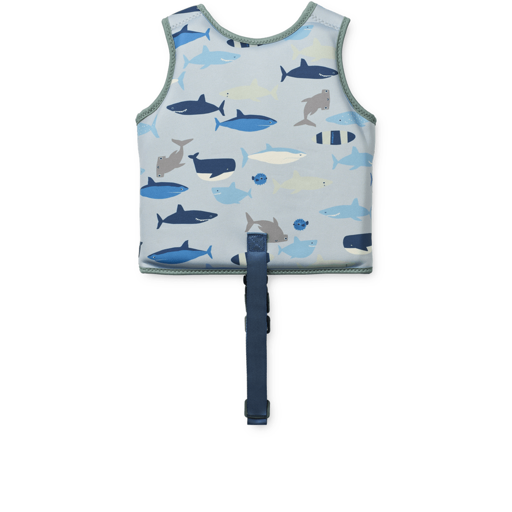 Liewood Dove Zwemvest Voor Kinderen - Shark / Dove Blue