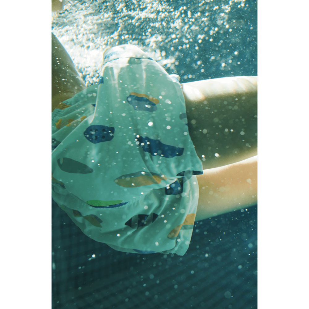 Liewood Duke Bedrukte Boardshort / Zwemshort Voor Kinderen - Boards / Light Peppermint