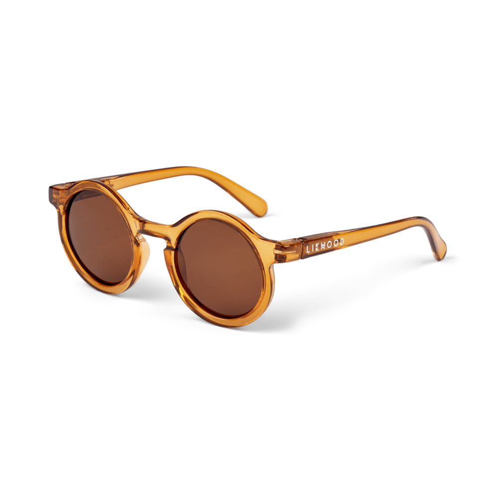 Liewood Darla Zonnebril Voor Kinderen 4-10 Jaar - Mustard Transparent