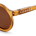 Liewood Darla Zonnebril Voor Kinderen 4-10 Jaar - Mustard Transparent