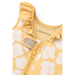 Liewood Dove Zwemvest Voor Kinderen Met Ruches - Flower / Lemon Yellow