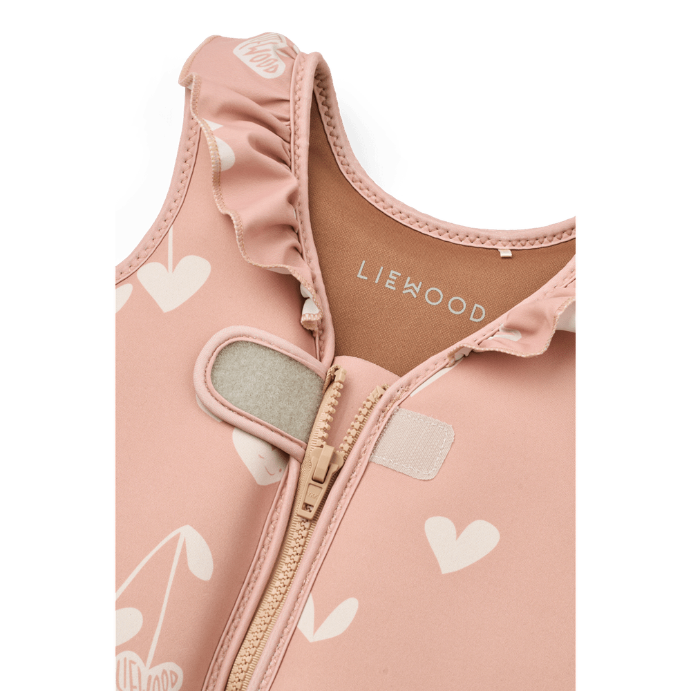 Liewood Dove Zwemvest Voor Kinderen Met Ruches - Sweethearts / Pale Tuscany