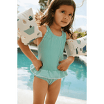 Liewood Amara Gestreept Badpak Voor Kinderen - Bright Garden / Creme De La Creme