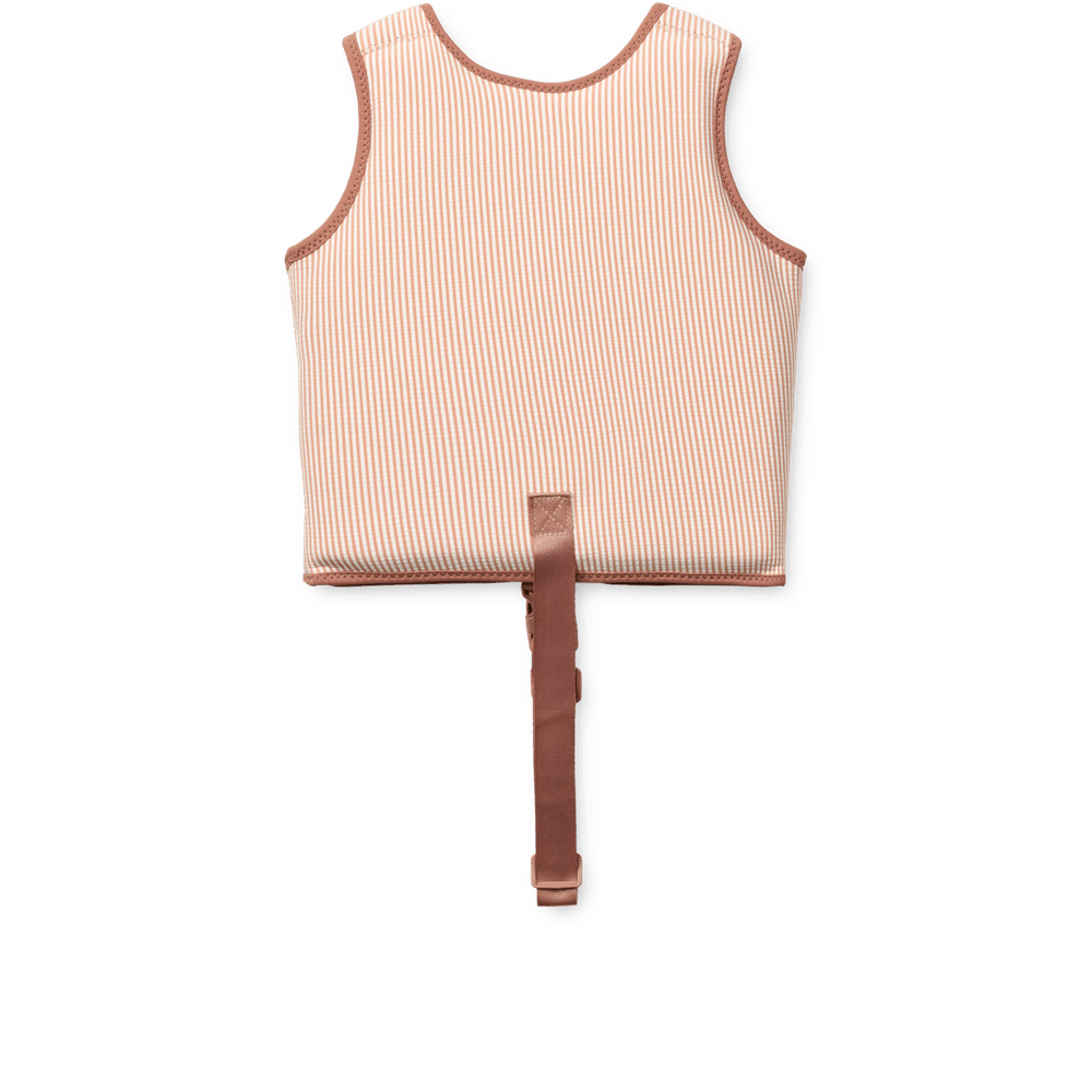 Liewood Dove Seersucker Zwemvest Voor Kinderen - Y/D Stripe Pale Tuscany / Creme De La Creme