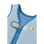 Liewood Dove Seersucker Zwemvest Voor Kinderen - Y/D Stripe Riverside / Creme De La Creme