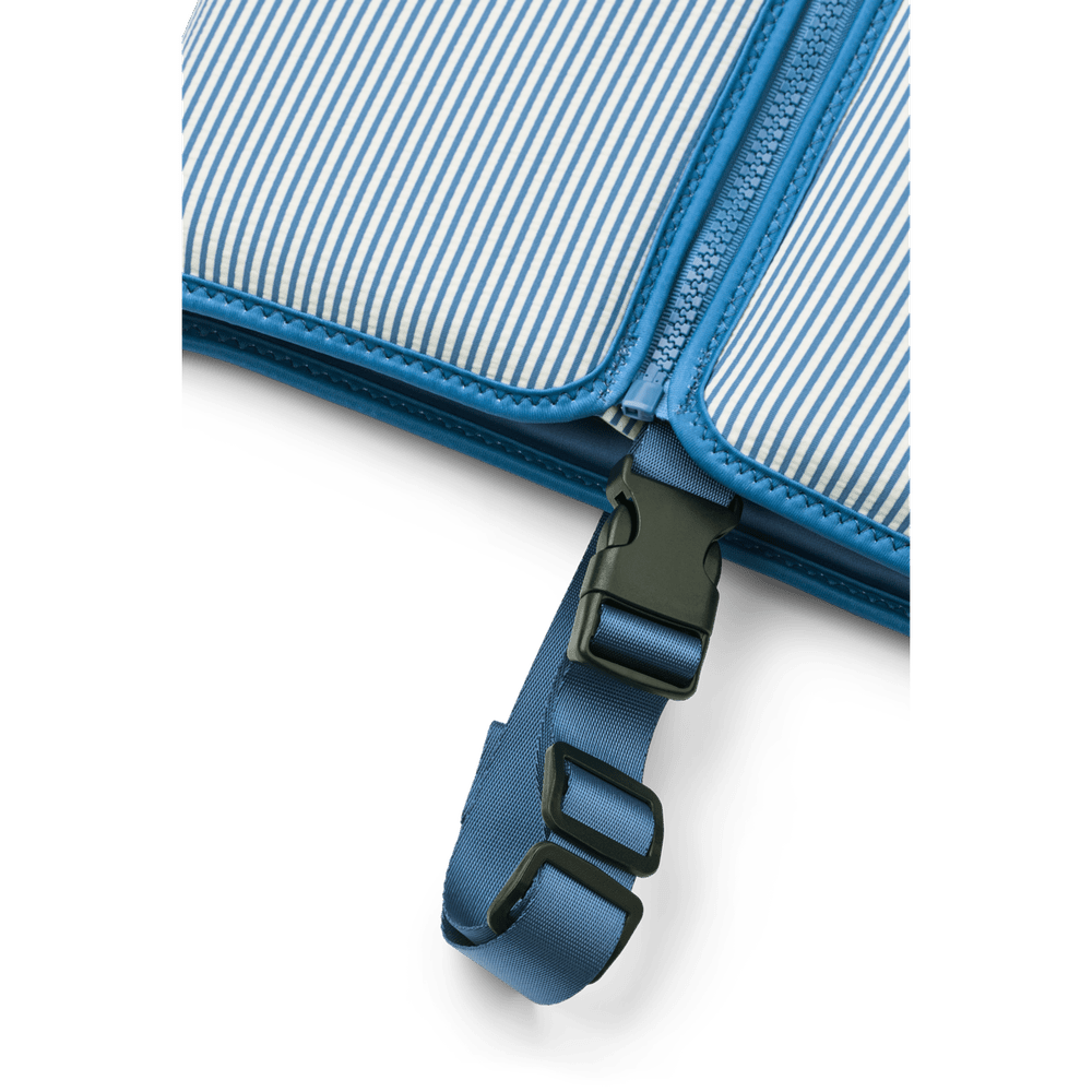 Liewood Dove Seersucker Zwemvest Voor Kinderen - Y/D Stripe Riverside / Creme De La Creme