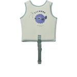 Liewood Dove Seersucker Zwemvest Voor Kinderen - Peppermint / Sandy