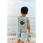 Liewood Dove Seersucker Zwemvest Voor Kinderen - Peppermint / Sandy