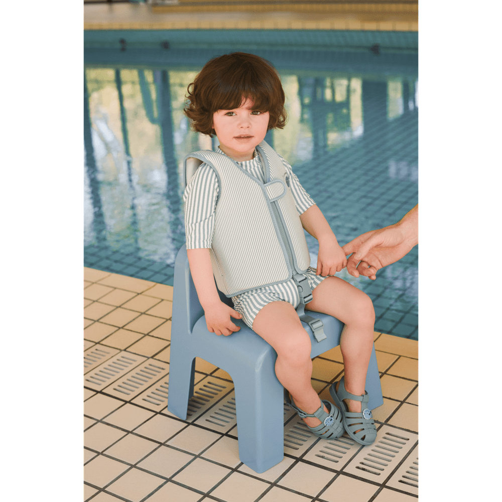 Liewood Dove Seersucker Zwemvest Voor Kinderen - Peppermint / Sandy