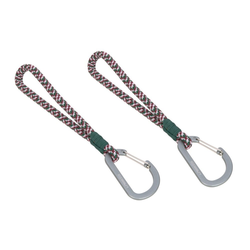 Kopie van Kinderwagenhaak koord 2 St. - Cas Mix Stroller Hooks Cord - Green/Lavender/Deep