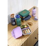 Lässig Lunchbox / Brooddoos Bento Little Gang - Heart Lilac