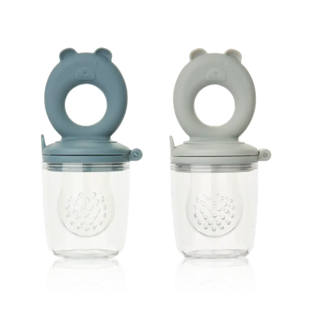 Liewood Miranda Beer Vulbare Bijtspeen - Food Feeder 2-Pack