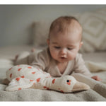 Flow Amsterdam Hartslag Comforter Liva - Eend/Beige Met Hartjes