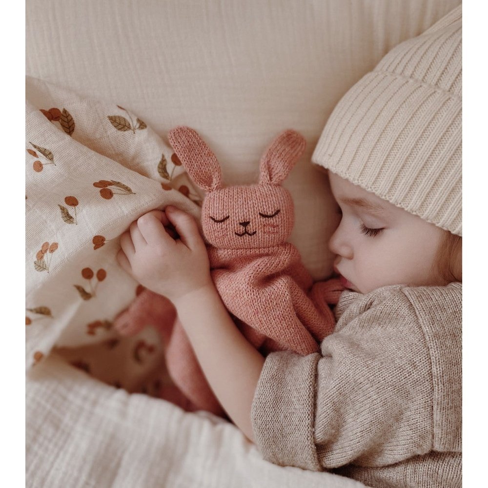 Main Sauvage I Knuffeldoek - Bunny - Rose