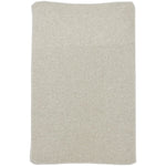 Aankleedkussenhoes 50x70cm - knit basic sand melange -