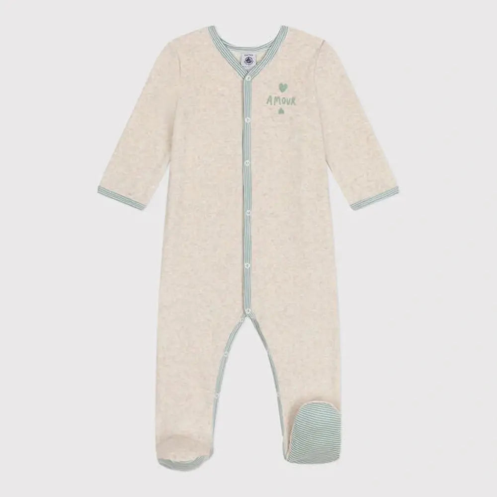 Babypyjama Van Velours