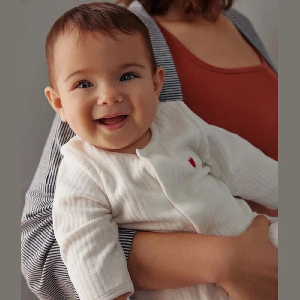 Petit Bateau Uniseks Bodyjama Van Velours