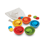 Plantoys Sort & Count Cups