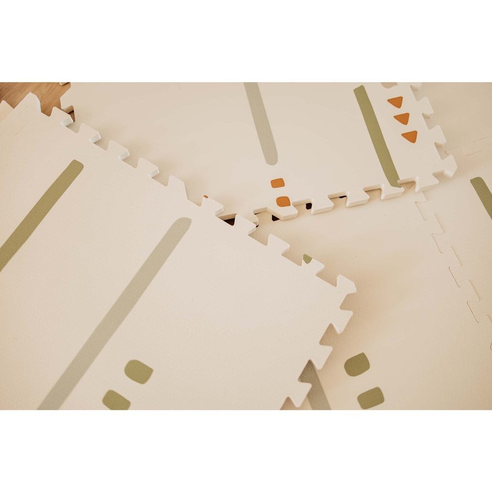 Play&Go Speeltapijt Puzzel - Eevaa 2In1 Puzzelmat/Opbergbox - Farm | Foam