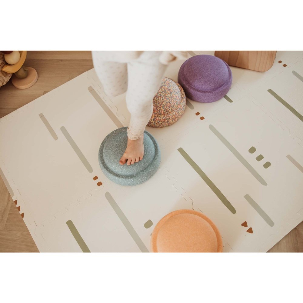 Play&Go Speeltapijt Puzzel - Eevaa 2In1 Puzzelmat/Opbergbox - Farm | Foam