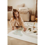 Play&Go Speeltapijt Puzzel - Eevaa 2In1 Puzzelmat/Opbergbox - Farm | Foam