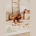 Play&Go Speeltapijt Puzzel - Eevaa 2In1 Puzzelmat/Opbergbox - Farm | Foam