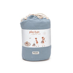 PLAY&GO SPEELKLEED 3IN1 - SOFT ORGANIC - DUSTY BLUE