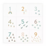 PLAY&GO SPEELTAPIJT PUZZEL - EEVAA 2IN1 PUZZELMAT/OPBERGBOX - NUMBERS/DOTS