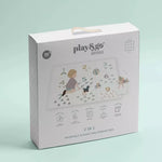 PLAY&GO SPEELTAPIJT PUZZEL - EEVAA 2IN1 PUZZELMAT/OPBERGBOX - NUMBERS/DOTS