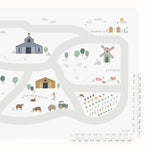 Play&Go Speeltapijt Puzzel - Eevaa 2In1 Puzzelmat/Opbergbox - Farm | Foam