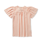 Sproet en Sprout Poppy Jurk Strepen Blush Pink