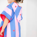 Quut - Poncho Hoodie - 60x60 - Cherry