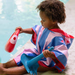 Quut - Poncho Hoodie - 60x60 - Cherry