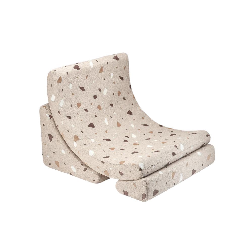 Wigiwama Ligzetel - Moon Chair - Terrazzo Sand