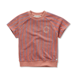 Sproet en Sprout Sweatshirt Raglan Korte Mouw Rose Dawn