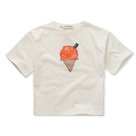Sproet en Sprout T-Shirt Ice Cream Off-White