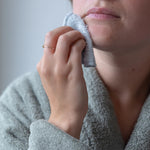 Timboo Herbruikbare Pads Rond 12 doekjes - Frosted Almond