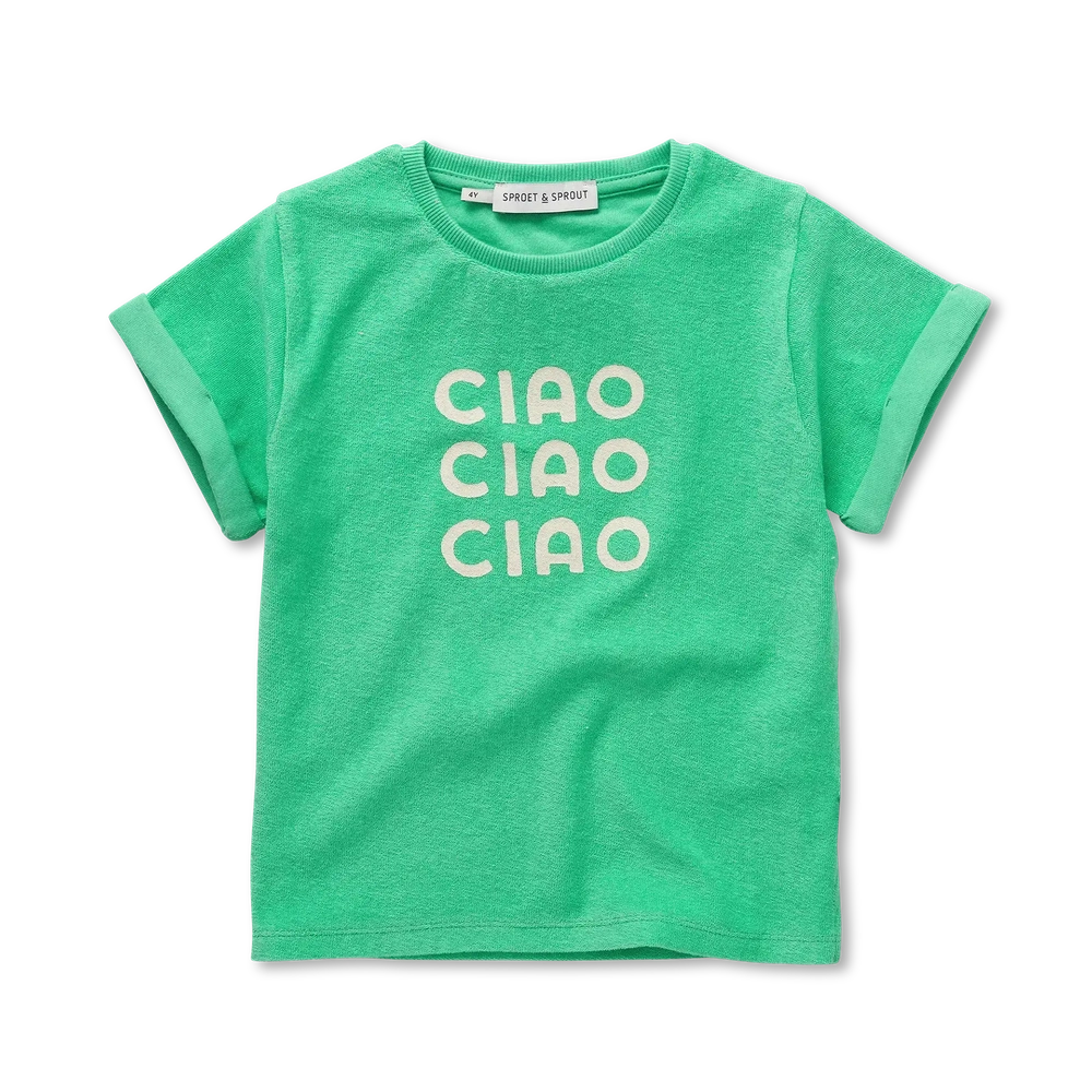 Sproet en Sprout Terry T-Shirt Ciao