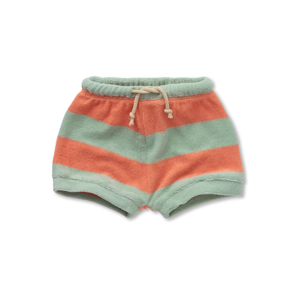 Sproet en Sprout Terry Baby Shorts Strepen